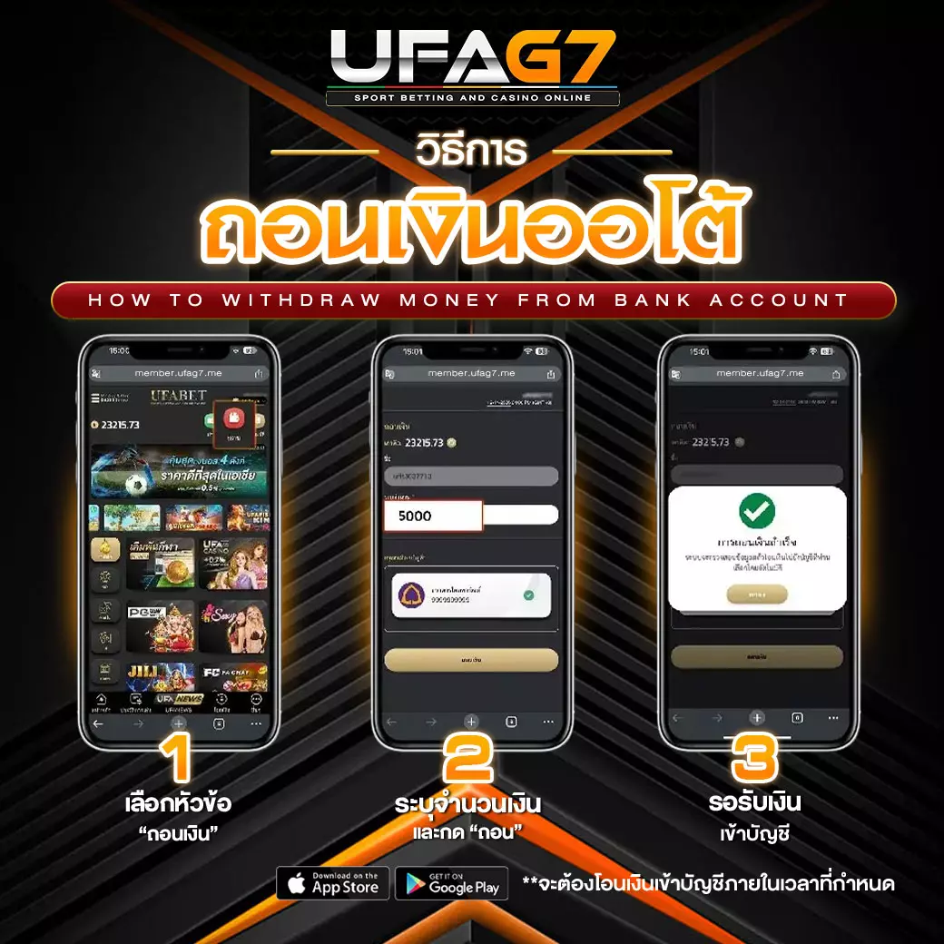 วิธีถอนเงินออโต้